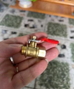 Van khóa nước 1 đầu