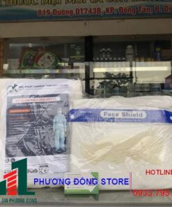 Đồ bảo hộ trắng 4 món