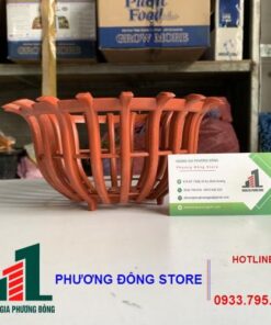 Chậu trồng lan dáng sen